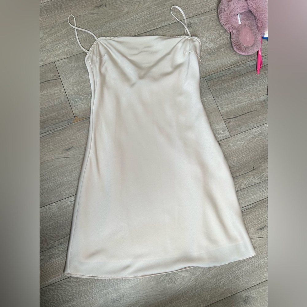 Nordstrom Cream Mini Dress